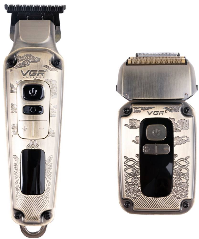 Набор триммер и электробритва VGR V-641