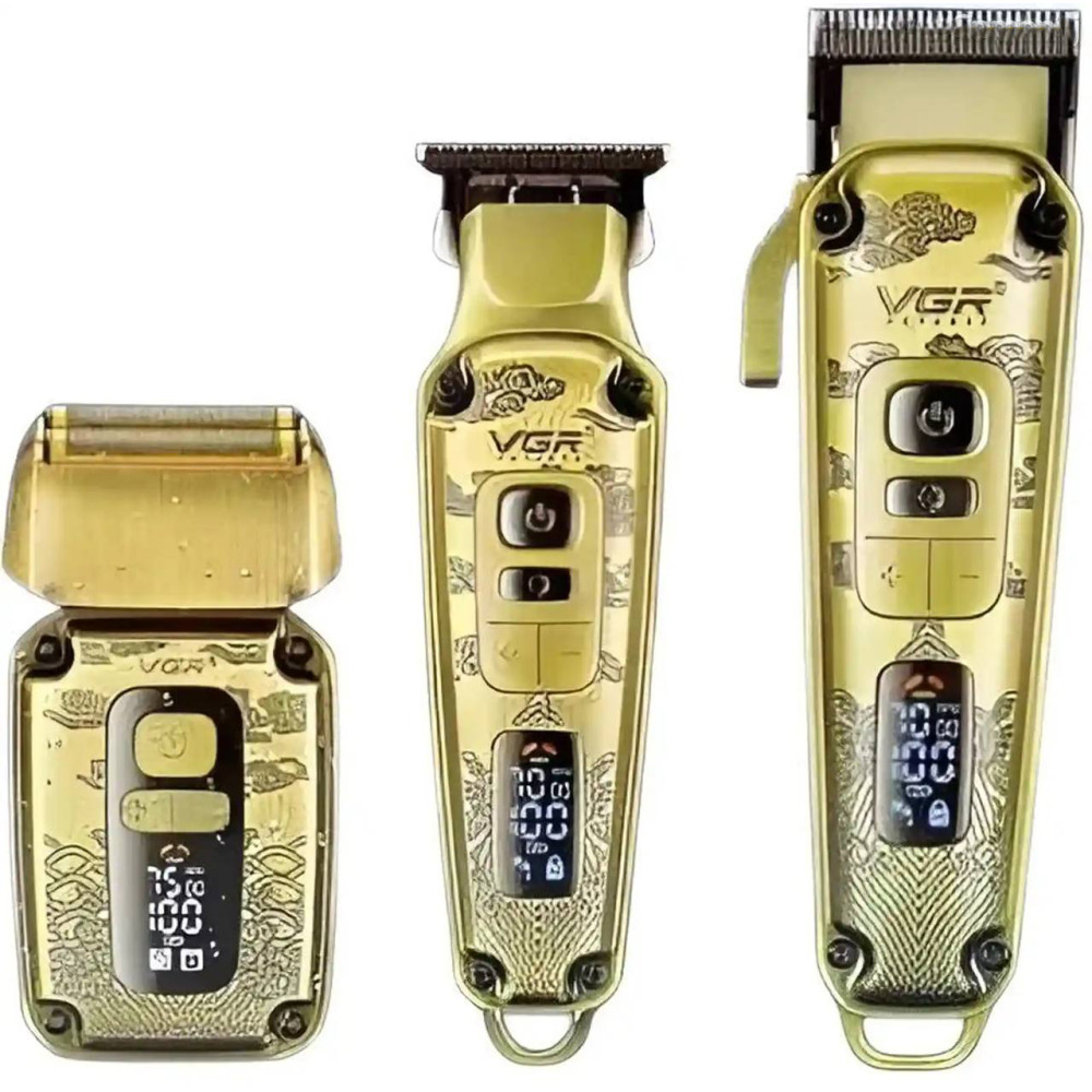 Набор триммер и электробритва VGR V-642