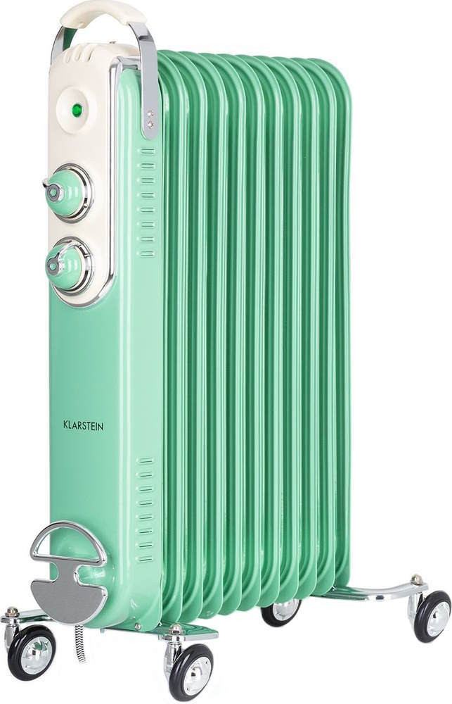 Масляный обогреватель Klarstein Thermaxx Retroheat 2500 11 секц 2.5 кВт
