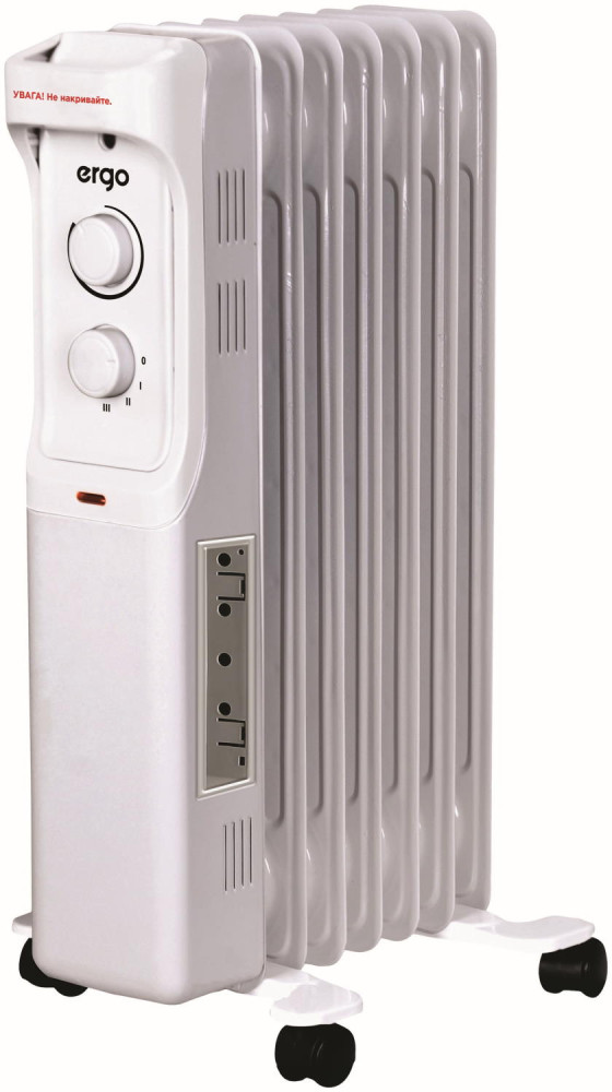 Масляный обогреватель Ergo HO-221507 7 секц 1.5 кВт