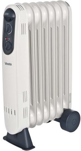 Масляный обогреватель Vesta EOH01 7 секц 1.6 кВт