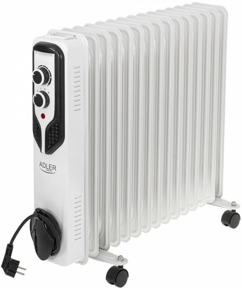 Масляный обогреватель Adler AD7819 15 секц 2.5 кВт