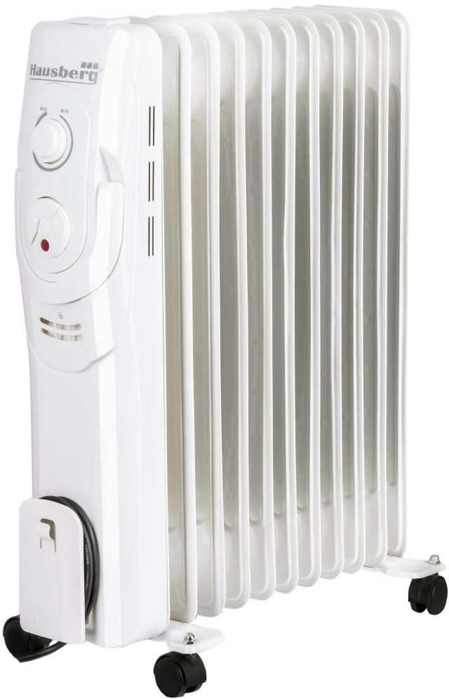 Масляный обогреватель Hausberg HB-8920AB 11 секц 2.5 кВт