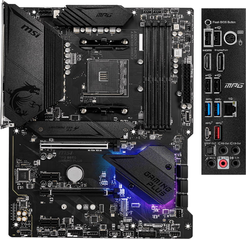 Материнская плата MSI MPG B550 GAMING PLUS