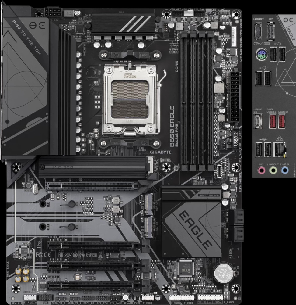 Материнська плата Gigabyte B650 EAGLE