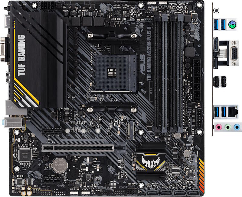 Материнская плата Asus TUF GAMING A520M-PLUS II (90MB17G0-M0EAY0)