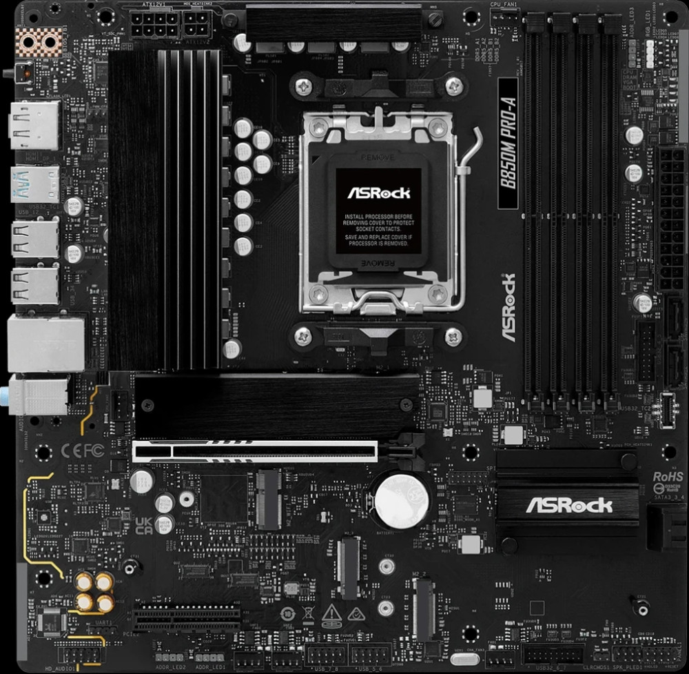 Материнская плата ASRock B850M Pro-A (90-MXBR8-A0UAYZ)