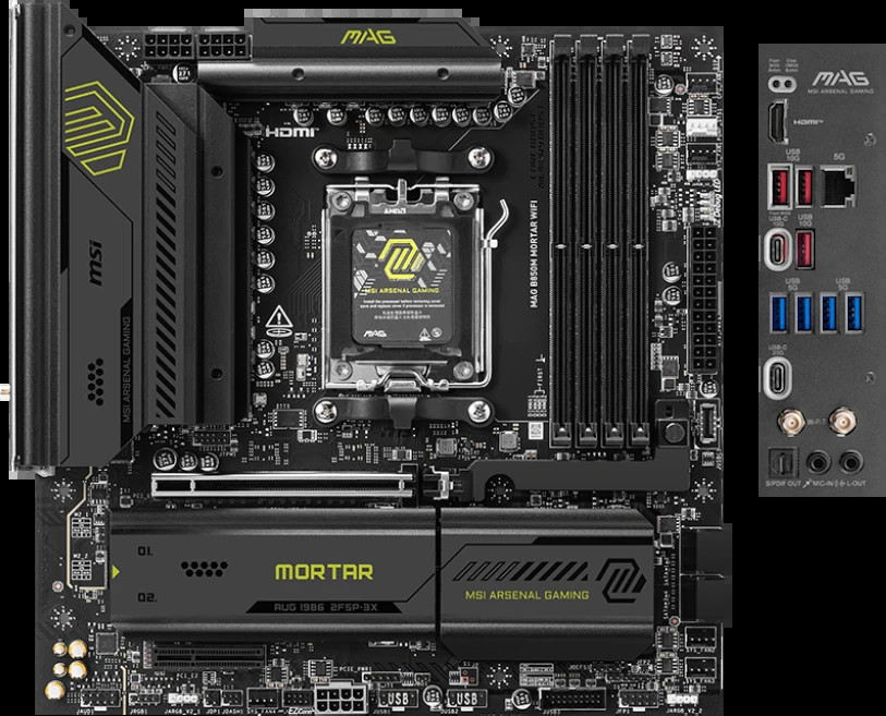 Материнская плата MSI MAG B850M MORTAR WIFI