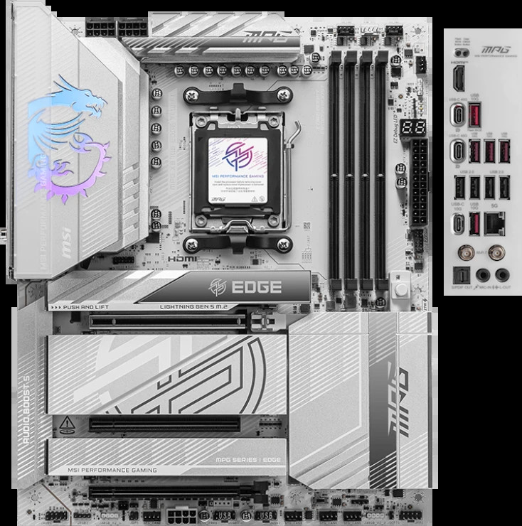 Материнская плата MSI MPG X870E EDGE TI WIFI