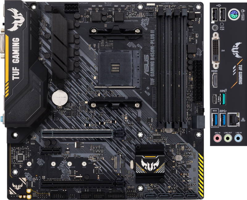 Материнская плата Asus TUF GAMING B450M-PLUS II (90MB1620-M0EAY0)