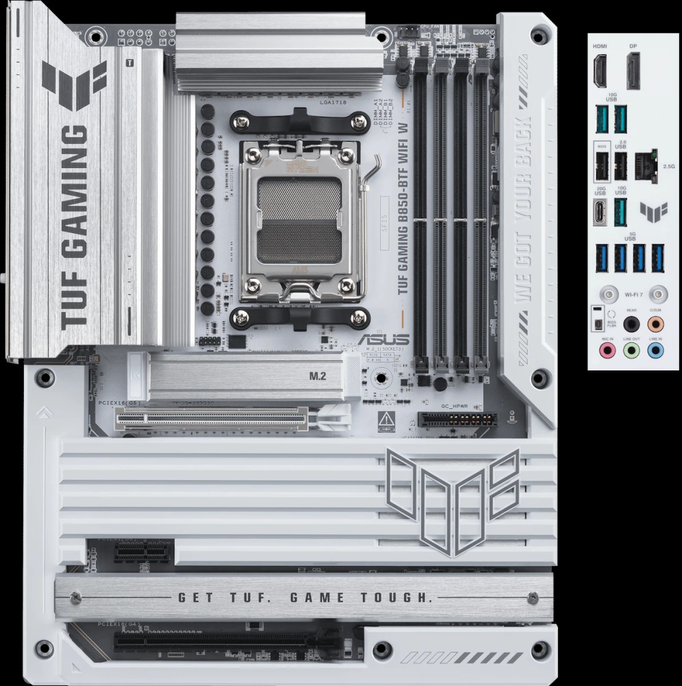 Материнська плата Asus TUF GAMING B850-BTF WIFI W (90MB1KW0-M0EAY0)