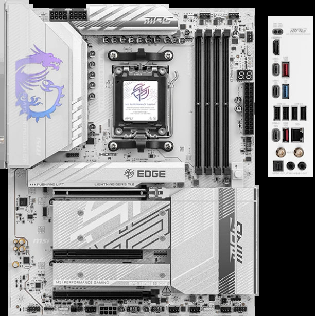 Материнская плата MSI MPG B850 EDGE TI WIFI (911-7E62-001)