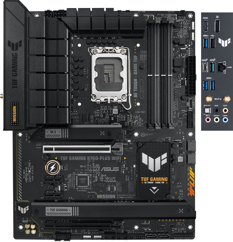 Материнська плата Asus TUF GAMING B760-PLUS WIFI
