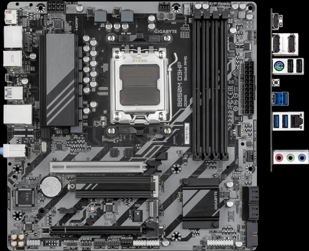 Материнская плата Gigabyte B850M D3HP