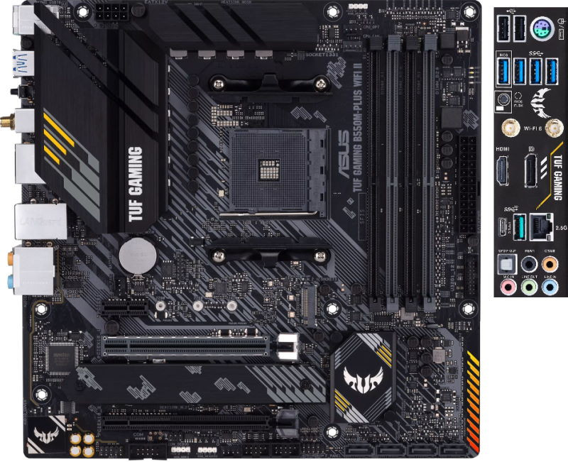 Материнська плата Asus TUF GAMING B550M-PLUS WIFI II (90MB19Y0-M0EAY0)