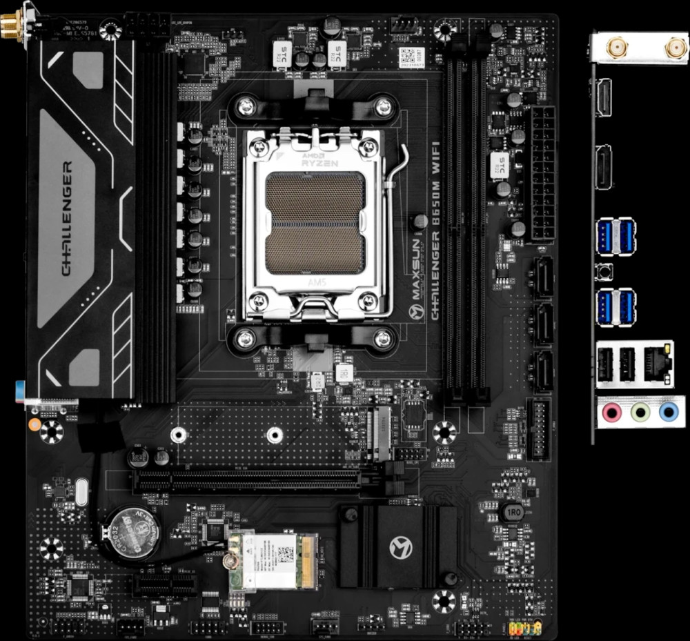 Материнская плата Maxsun Challenger B650M WIFI