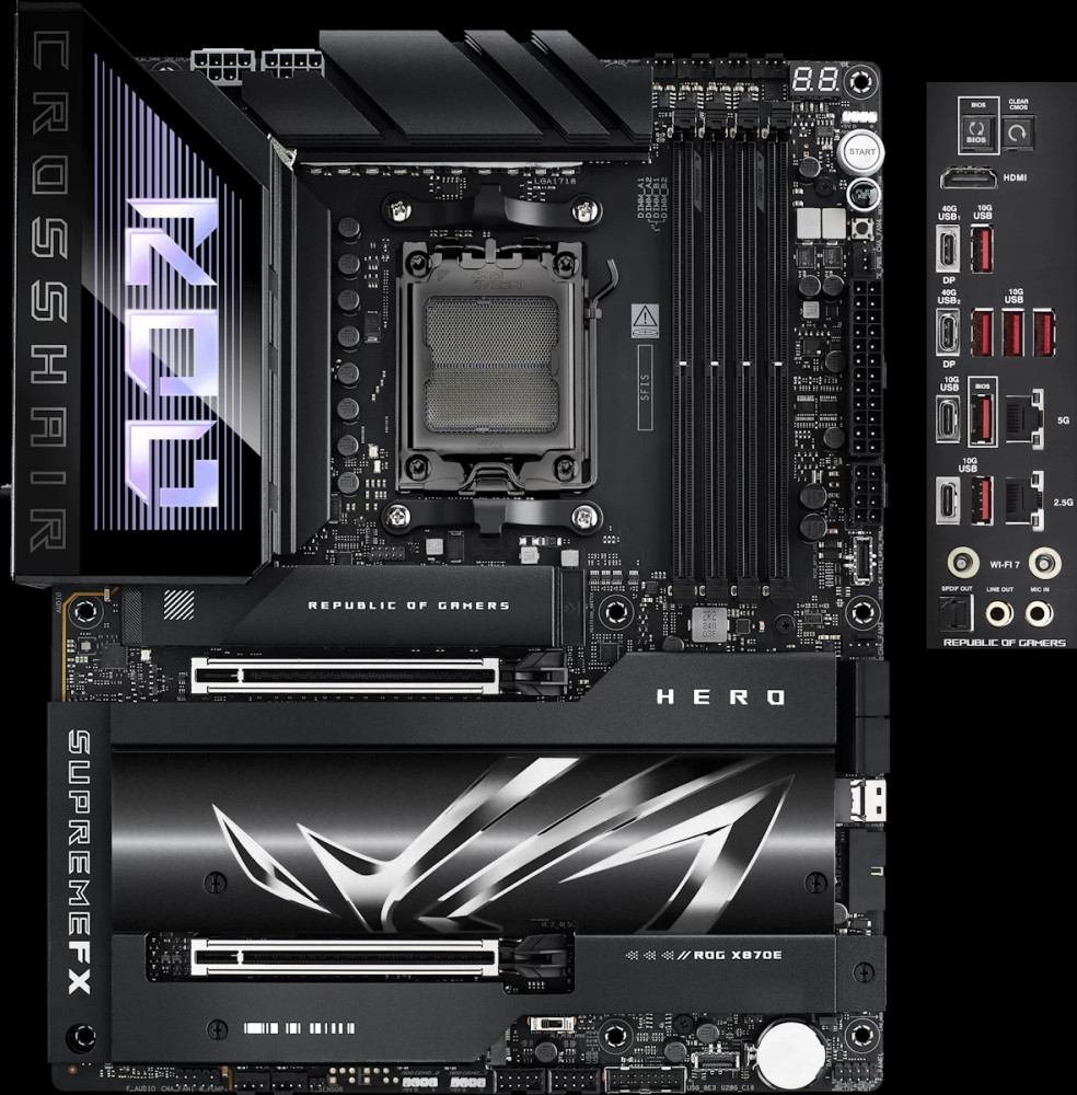 Материнська плата Asus ROG CROSSHAIR X870E HERO (90MB1IE0-M0EAY0)