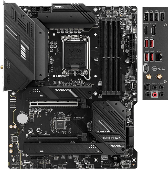 Материнская плата MSI MAG B760 TOMAHAWK WIFI DDR5 (911-7D96-019)