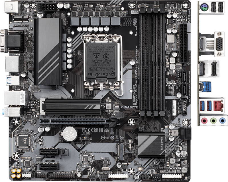 Материнская плата Gigabyte B760M DS3H DDR5