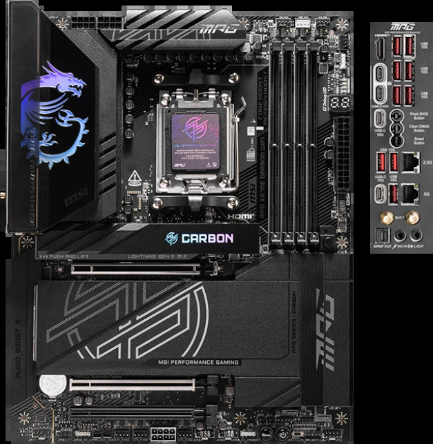 Материнская плата MSI MPG X870E CARBON WIFI