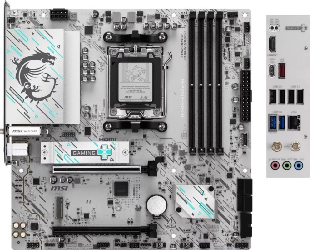 Материнская плата MSI B840M GAMING PLUS WIFI6E