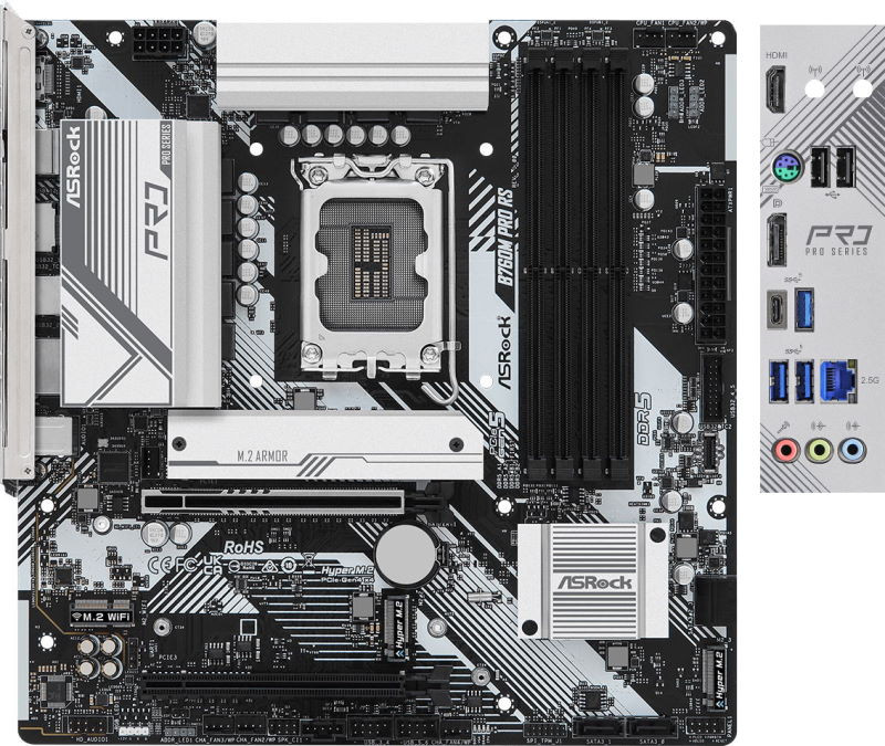 Материнская плата ASRock B760M Pro RS