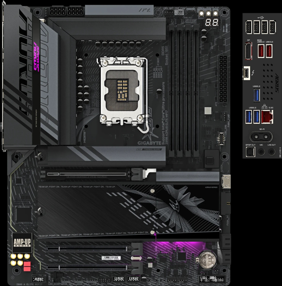 Материнская плата Gigabyte Z890 AORUS ELITE WIFI7