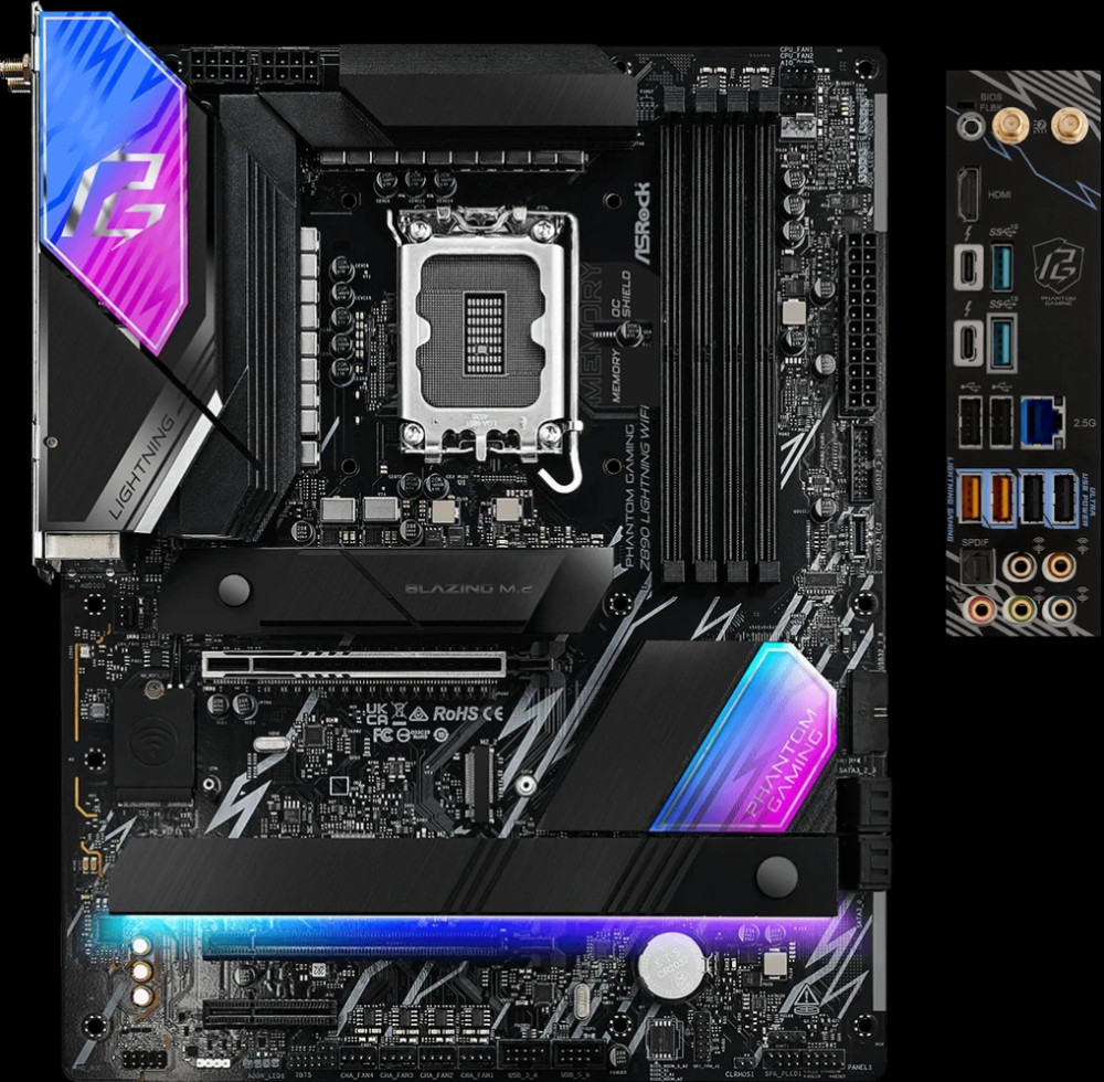 Материнская плата ASRock Z890 Lightning WiFi (90-MXBPG0-A0UAYZ)