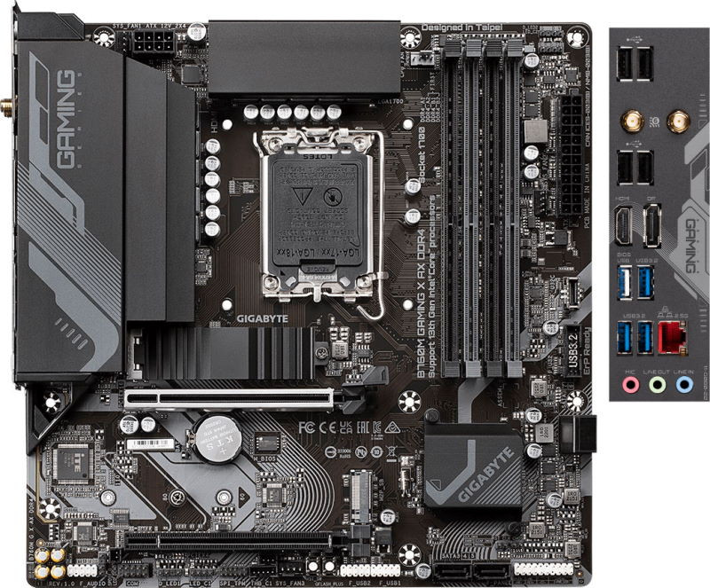 Материнская плата Gigabyte B760M GAMING X AX DDR4