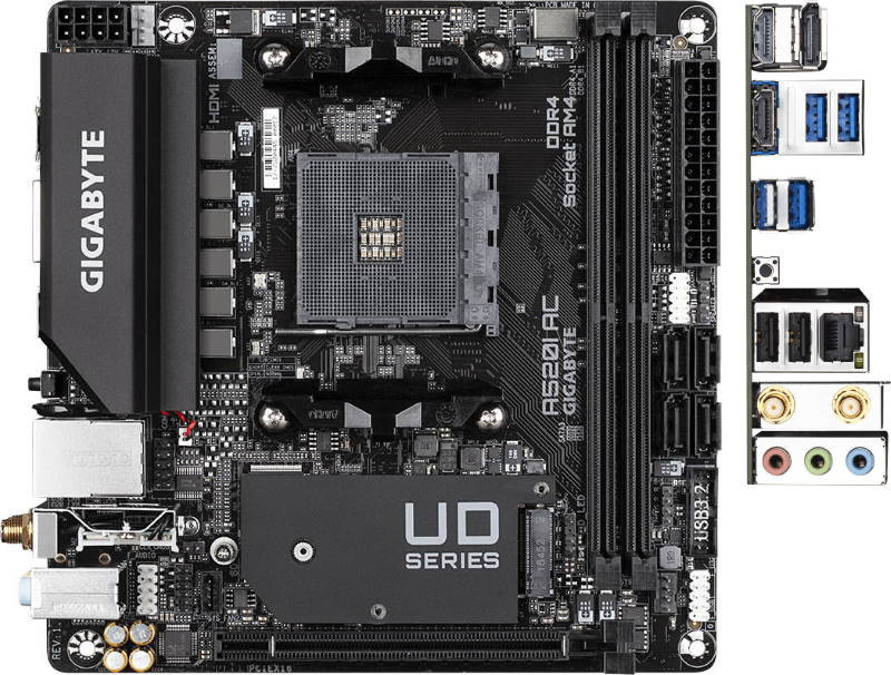 Материнская плата Gigabyte A520I AC