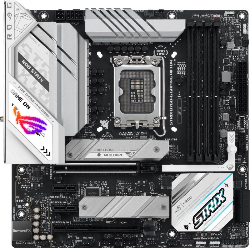 Материнская плата Asus ROG STRIX B760-G GAMING WIFI DDR4 (90MB1DE0-M0EAY0)