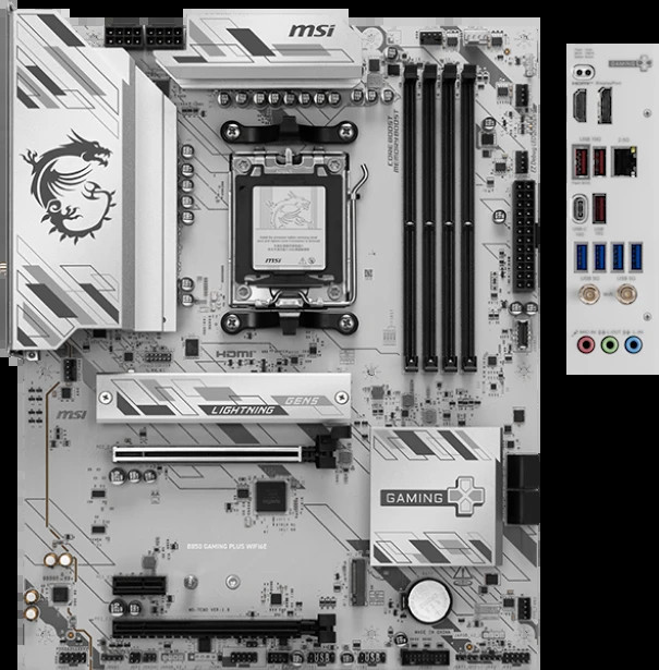 Материнская плата MSI B850 GAMING PLUS WIFI6E