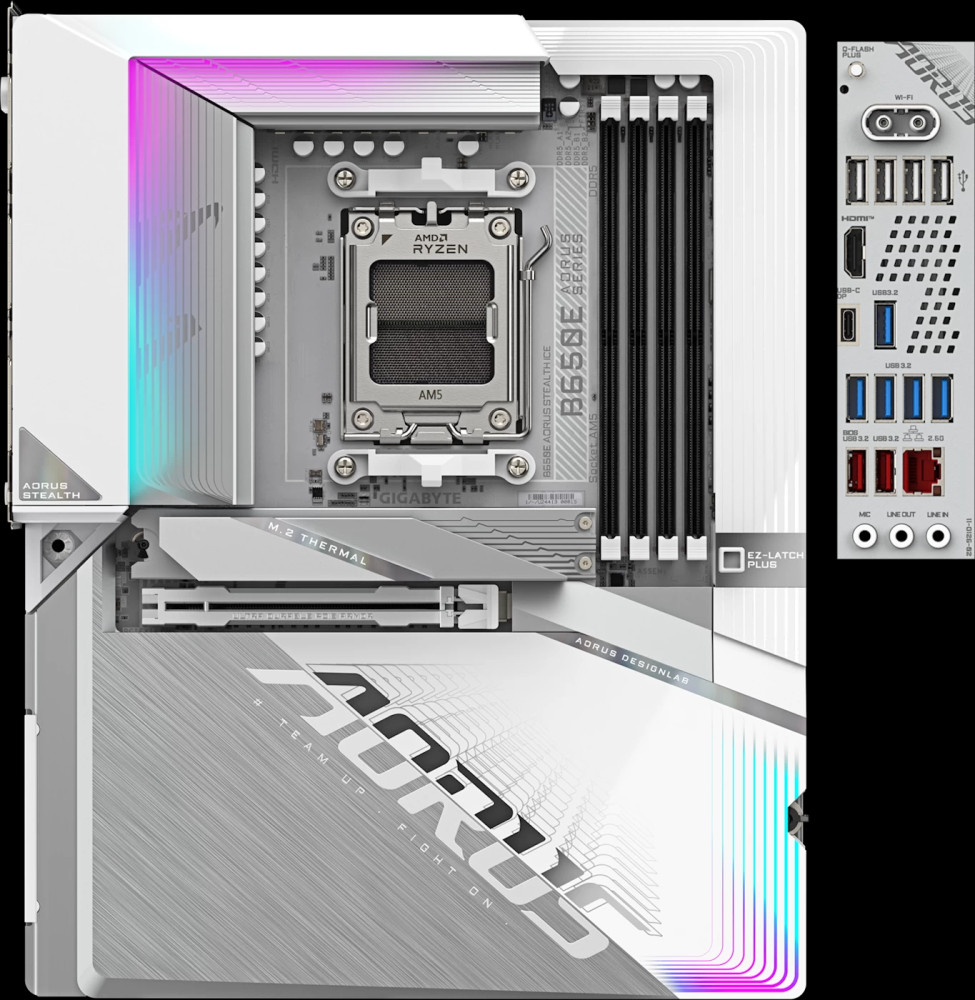 Материнская плата Gigabyte B650E AORUS STEALTH ICE