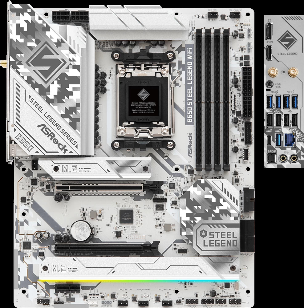 Материнская плата ASRock B650 Steel Legend WiFi