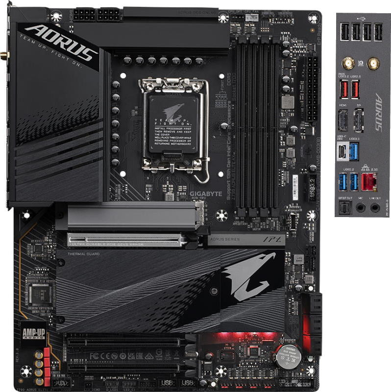 Материнська плата Gigabyte Z790 AORUS ELITE AX DDR5