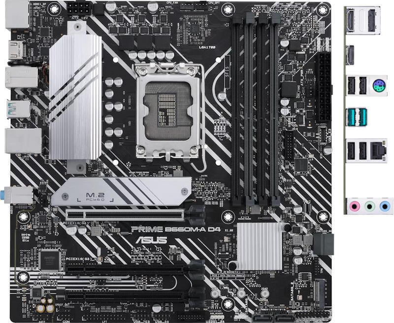 Материнская плата Asus PRIME B660M-A D4-CSM (90MB19K0-M1EAYC)