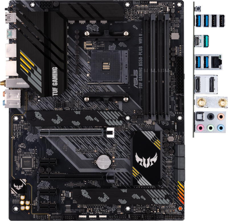 Материнська плата Asus TUF GAMING B550-PLUS WIFI II (90MB19U0-M0EAY0)