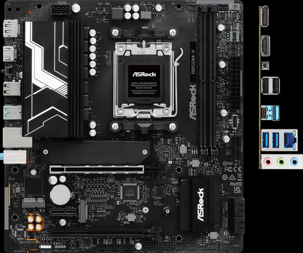 Материнская плата ASRock B850M-X