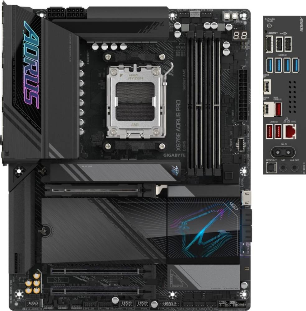 Материнская плата Gigabyte X870E AORUS PRO
