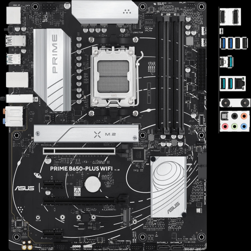 Материнская плата Asus PRIME B650-PLUS WIFI (90MB1KP0-M0EAY0)