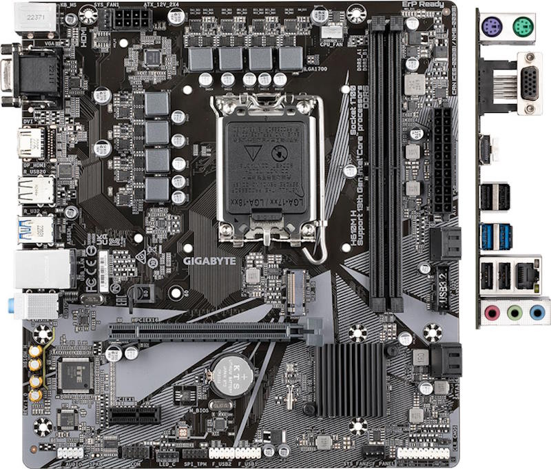 Материнська плата Gigabyte H610M H DDR5