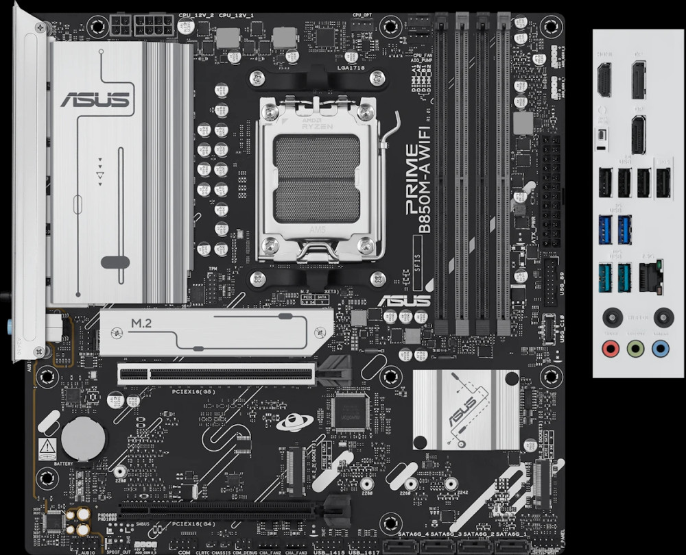 Материнская плата Asus PRIME B850M-A WIFI