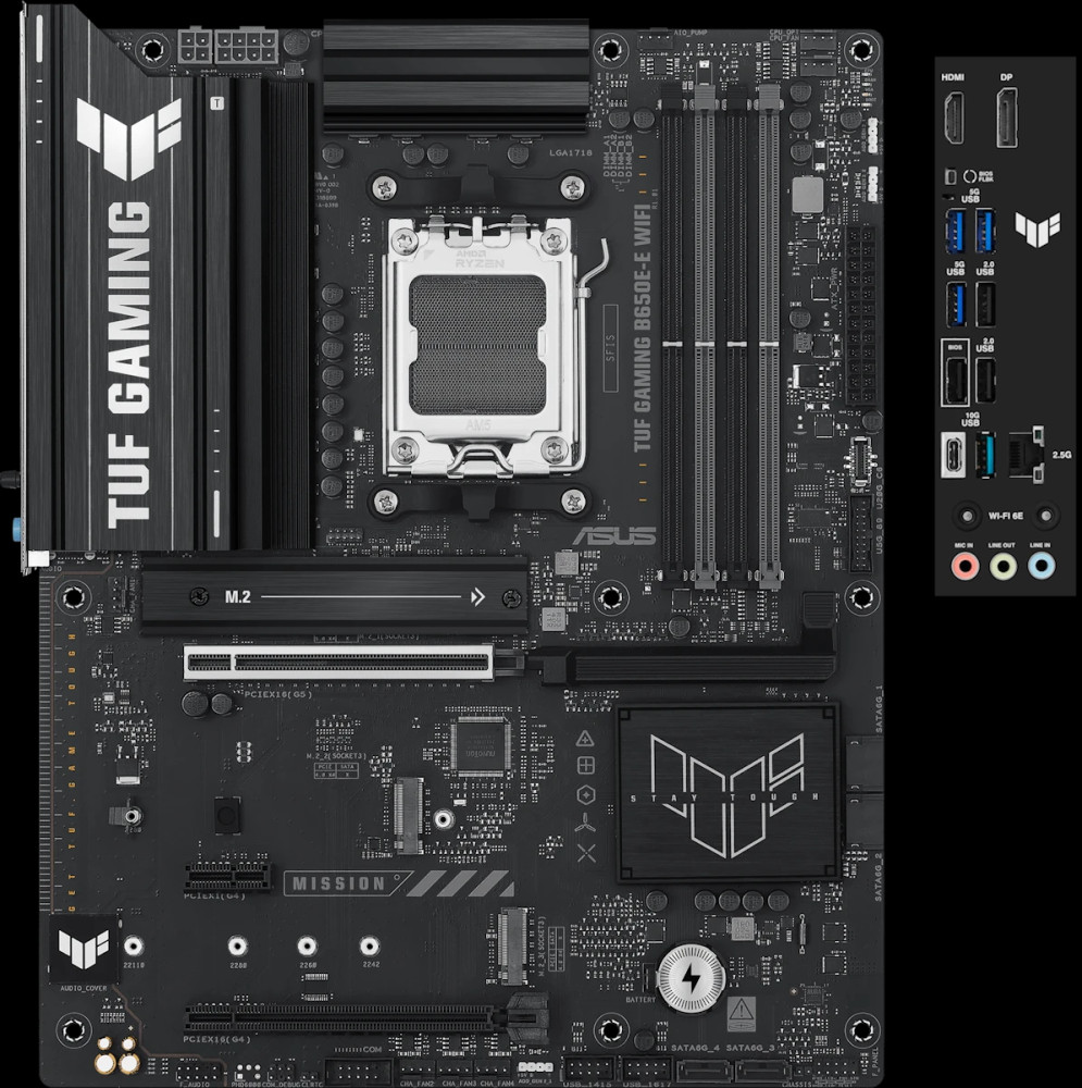 Материнська плата Asus TUF GAMING B650E-E WIFI