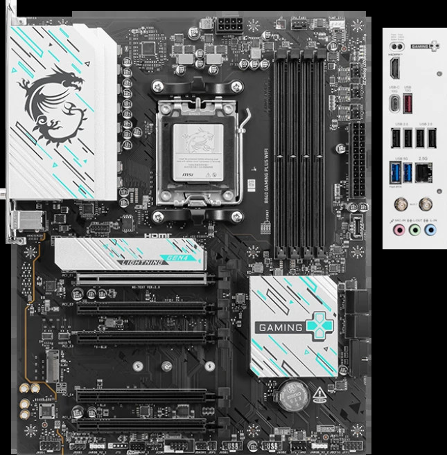 Материнская плата MSI B840 GAMING PLUS WIFI (911-7E57-002)