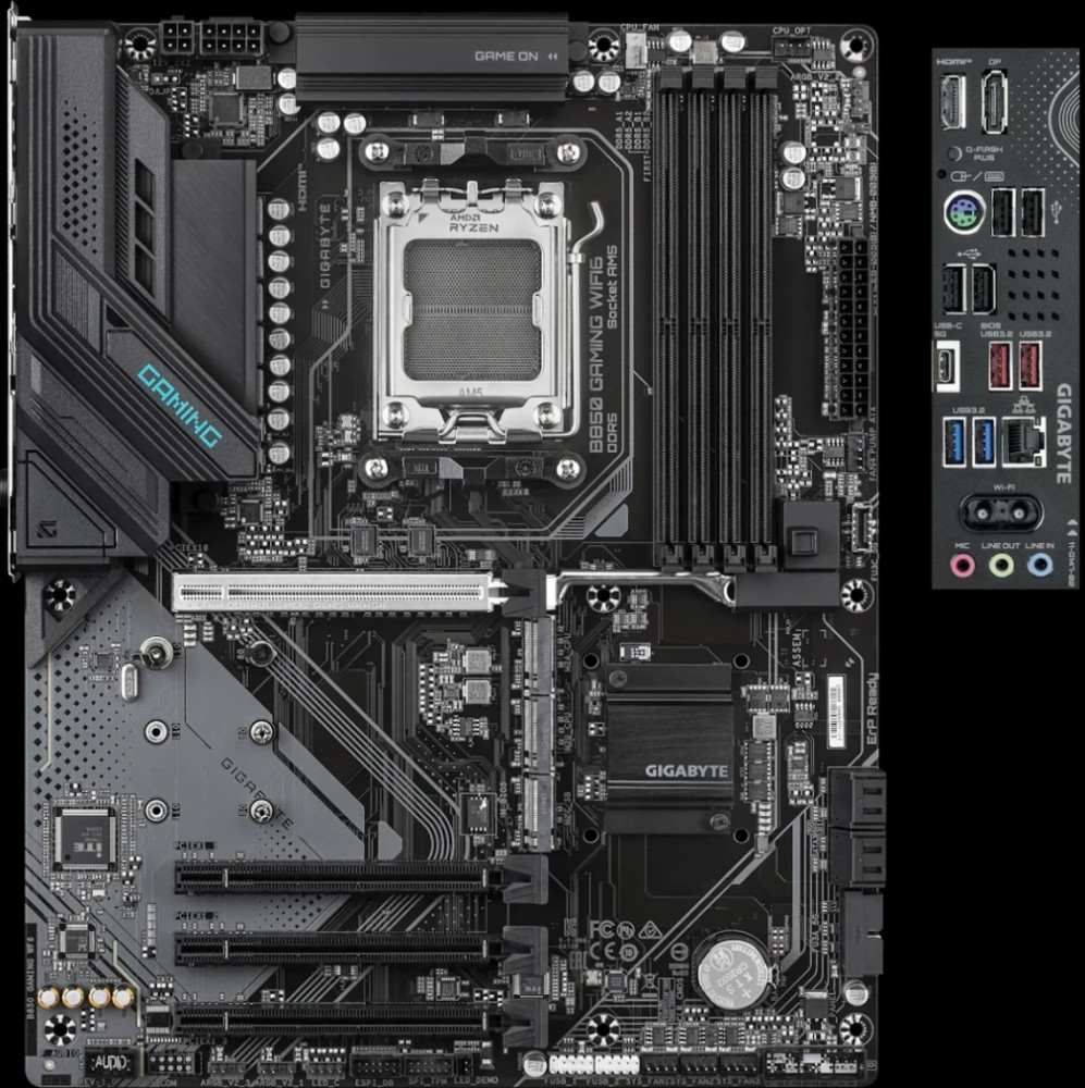 Материнская плата Gigabyte B850 GAMING WIFI6
