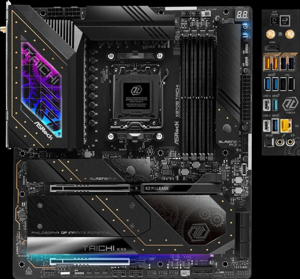 Материнська плата ASRock X870E Taichi (90-MXBP90-A0UAYZ)