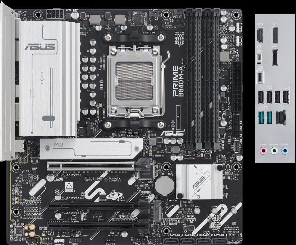 Материнская плата Asus PRIME B840M-A-CSM (90MB1J10-M0EAYC)