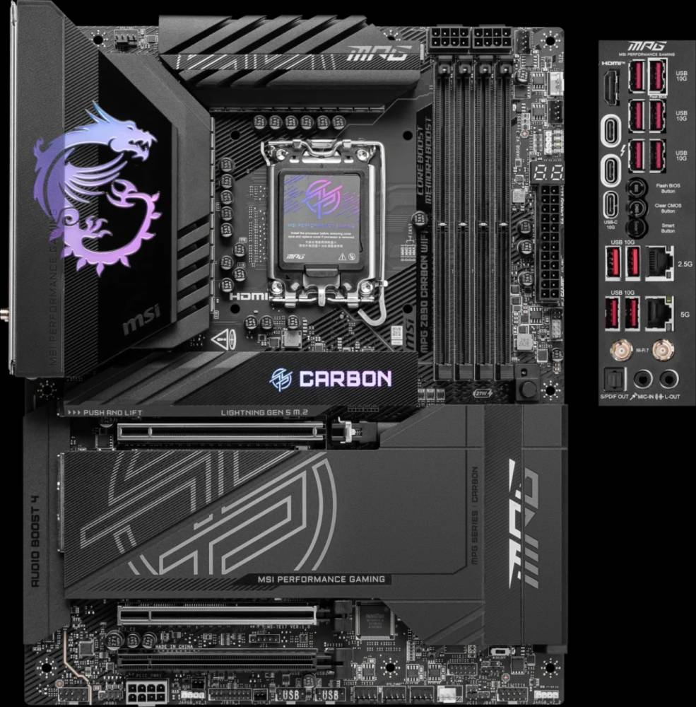 Материнська плата MSI MPG Z890 CARBON WIFI