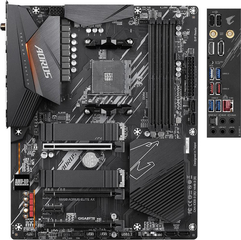 Материнская плата Gigabyte B550 AORUS ELITE AX