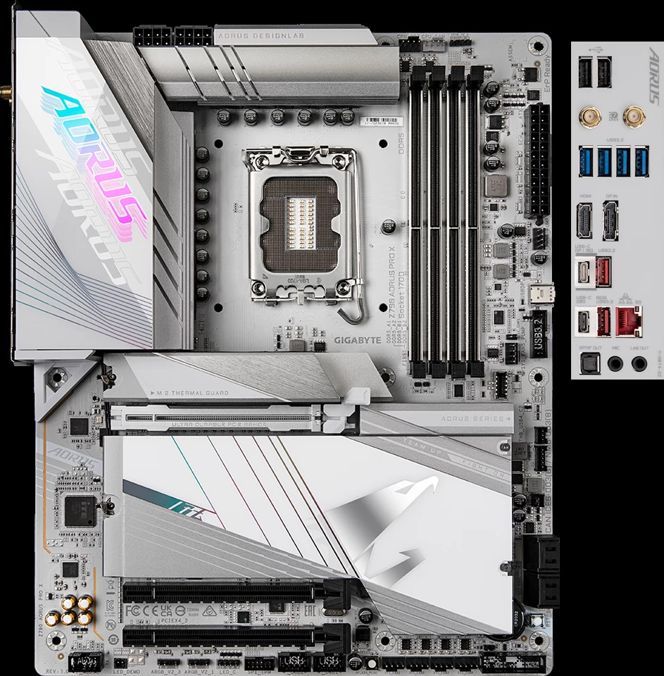 Материнська плата Gigabyte Z790 AORUS PRO X